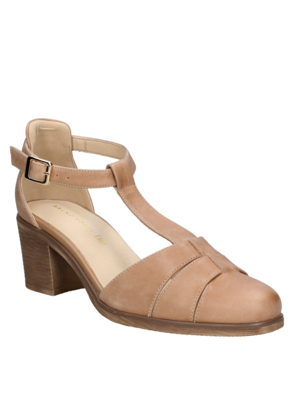 Zapato Mujer I716 BRUNO ROSSI camel