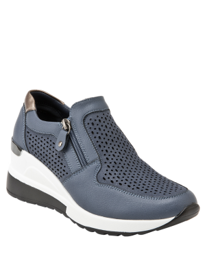 	Zapatilla Cuero Urbana Mujer