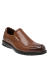 Elegante zapato casual de cuero café con protección extra y ligereza FEATHERLITE.