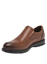 Zapato de cuero café con plantilla FOOT PILLOW para máxima comodidad al caminar.