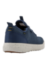 Calzado azul de malla para hombre, adecuado para ocasiones informales y trabajos que requieren comodidad y estilo.