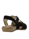 Sandalia Mujer I653 PANAMA JACK negro