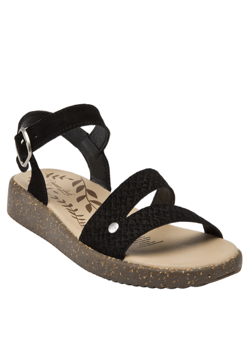 Sandalia Mujer I667 PANAMA JACK negro