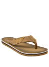 Sandalia masculina camel, estilo casual, con materiales mixtos para frescura y resistencia.