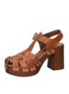 Sandalia Mujer I263 POLLINI cafe