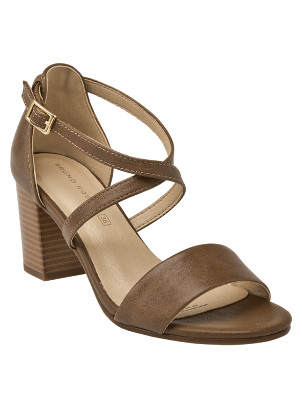 Sandalia Mujer I806 BRUNO ROSSI brown