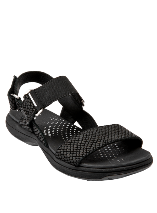 Sandalia Mujer I021 16 HRS negro