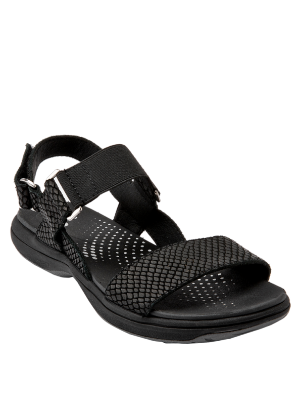 Sandalia Mujer I021 16 HRS negro