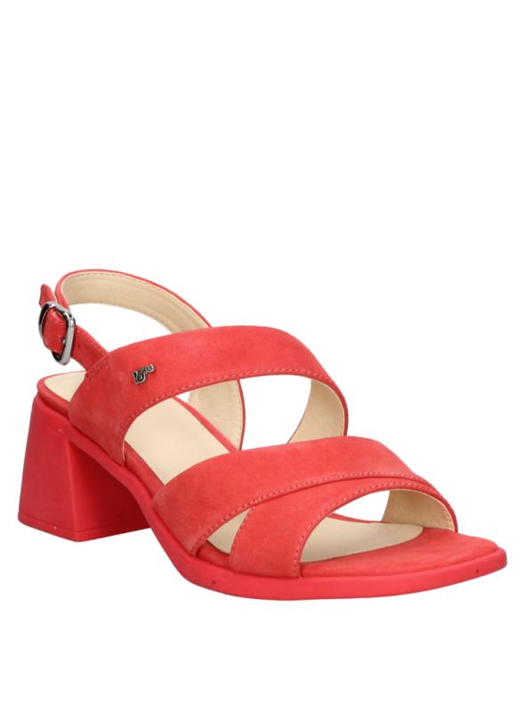 Sandalia Mujer I033 16 HRS rojo