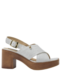 Sandalia Mujer I170 POLLINI blanco