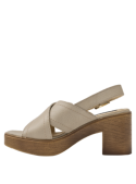 Sandalia Mujer I170 POLLINI beige