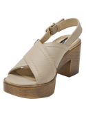 Sandalia Mujer I170 POLLINI beige