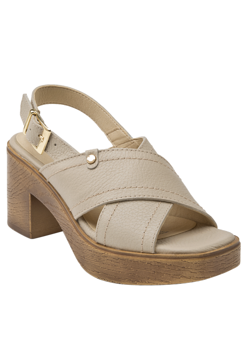 Sandalia Mujer I170 POLLINI beige