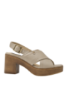 Sandalia Mujer I170 POLLINI beige