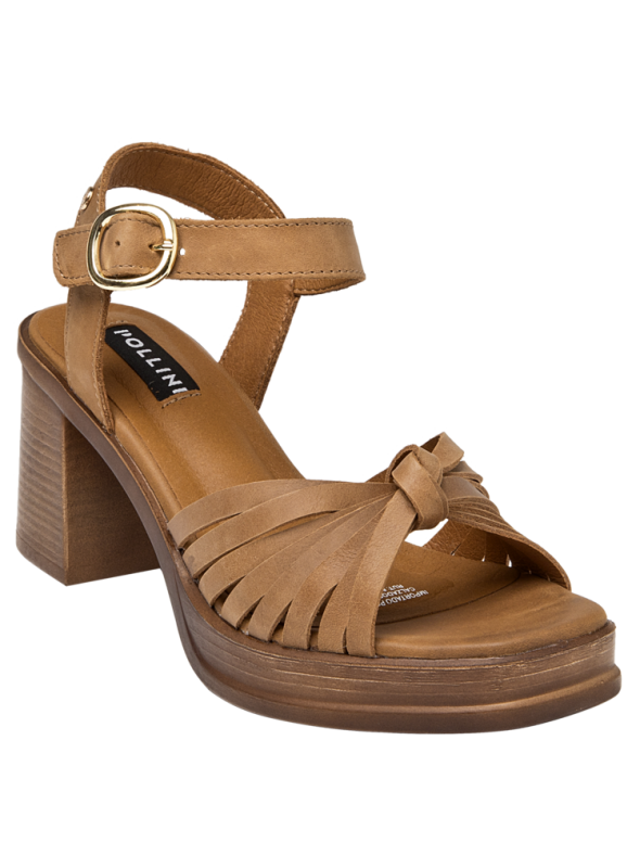 Sandalia Mujer I188 POLLINI camel
