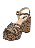 Sandalia Mujer I287 POLLINI animal print