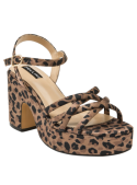 Sandalia Mujer I287 POLLINI animal print