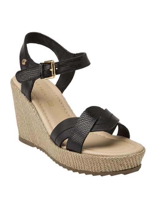 Sandalias casuales mujer Bruno Rossi con caña elegante