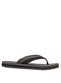 Sandalia negra para hombre, estilo casual, confeccionada en material sintético, fresca y cómoda.