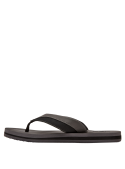 Sandalia masculina negra con diseño resistente, perfecta para paseos en el parque o la playa.