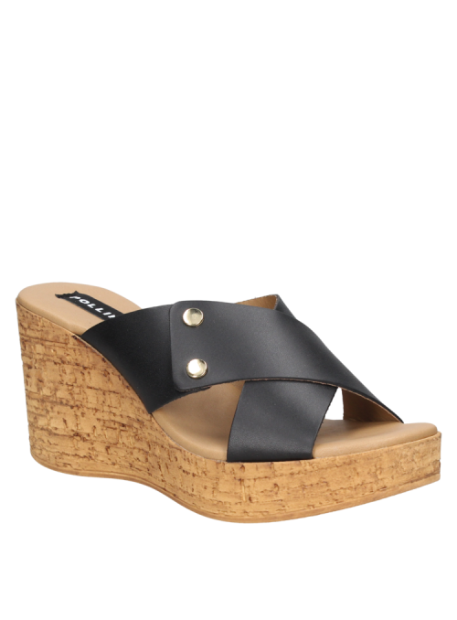 Sandalia Mujer I243 POLLINI negro