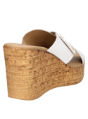 Sandalia Mujer I243 POLLINI blanco