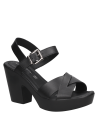 Sandalia Mujer G625 BRUNO ROSSI negro