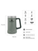 Vaso (709 ml) I916 STANLEY verde