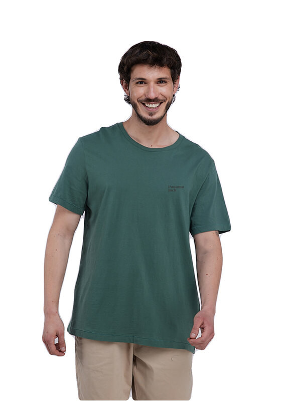 Polera Barcelona I986 Panama Jack verde