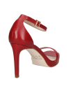 Sandalia Mujer I531 LUZ DA LUA rojo