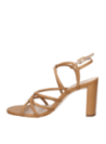 Sandalia Mujer I596 LUZ DA LUA camel