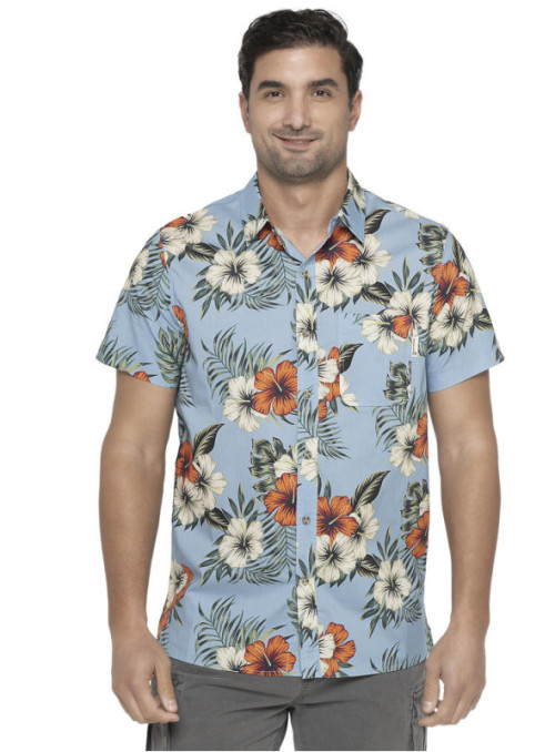 Camisa Palma I961 PANAMA JACK celeste