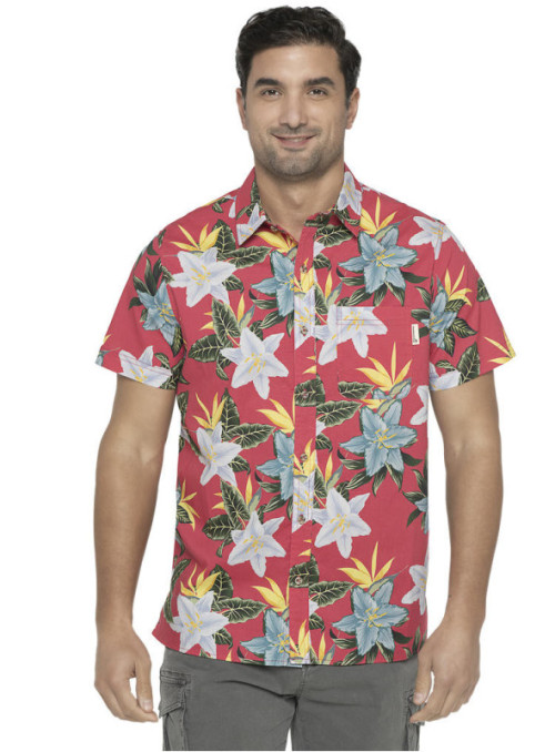 Camisa Palma I961 PANAMA JACK fucsia
