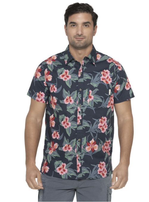 Camisa Palma I961 PANAMA JACK azul
