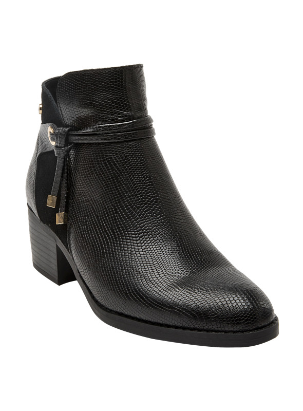 Botin Mujer J620 BRUNO ROSSI negro