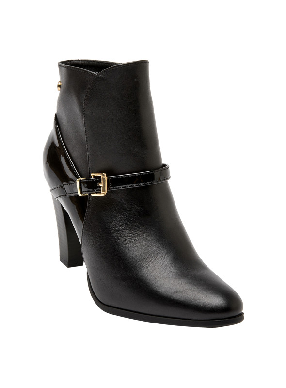 Botin Mujer J626 BRUNO ROSSI negro