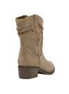 Botin Mujer J640 BRUNO ROSSI beige