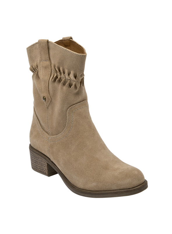 Botin Mujer J640 BRUNO ROSSI beige