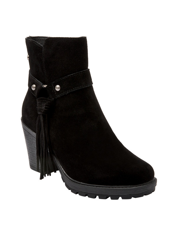 Botin Mujer J650 BRUNO ROSSI negro