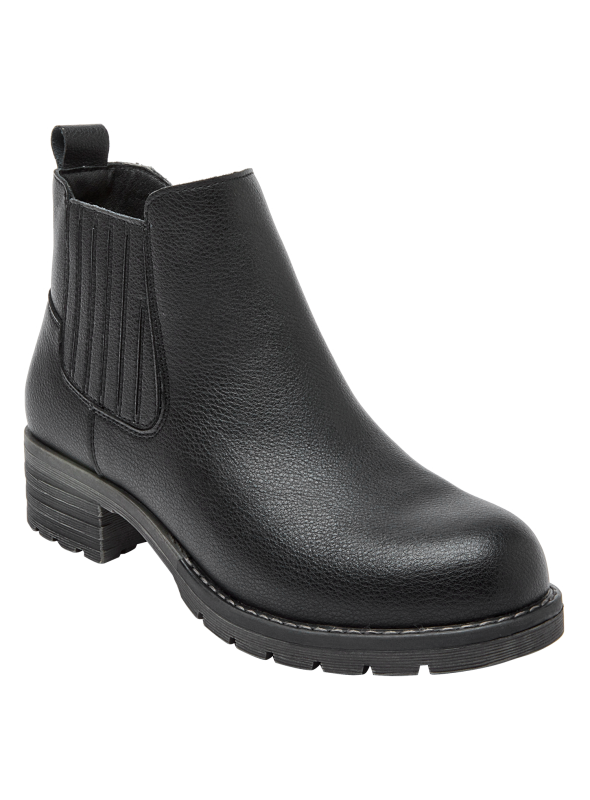 Botin Mujer J632 BRUNO ROSSI negro
