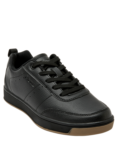 calzado escolar negro unisex de Pluma, diseño moderno y cómodo para niños