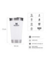 VASO I492 STANLEY blanco