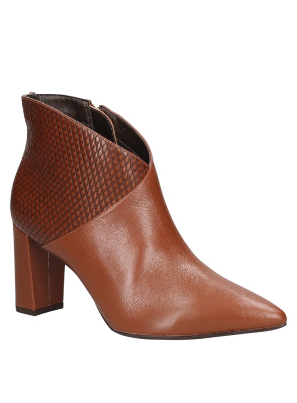 Botin Mujer H490 MINGO café