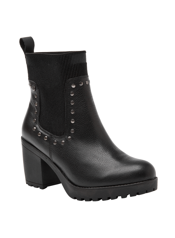 Botin Mujer J651 BRUNO ROSSI negro