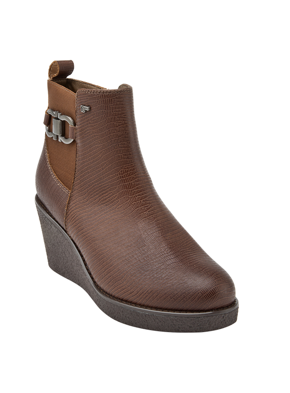 Botin Mujer J041 16 HRS café