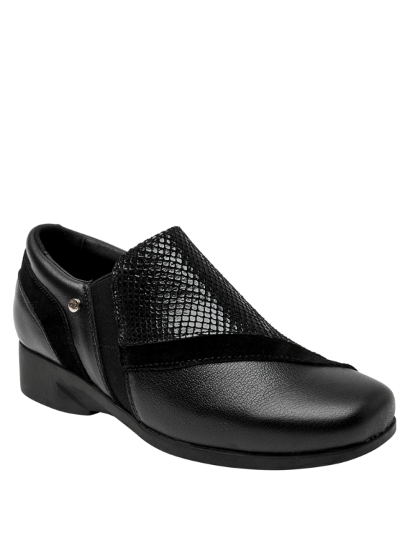 Zapato Mujer J600 BRUNO ROSSI negro