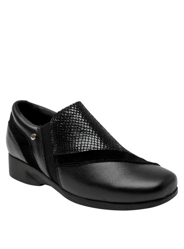 Zapato Mujer J600 BRUNO ROSSI negro