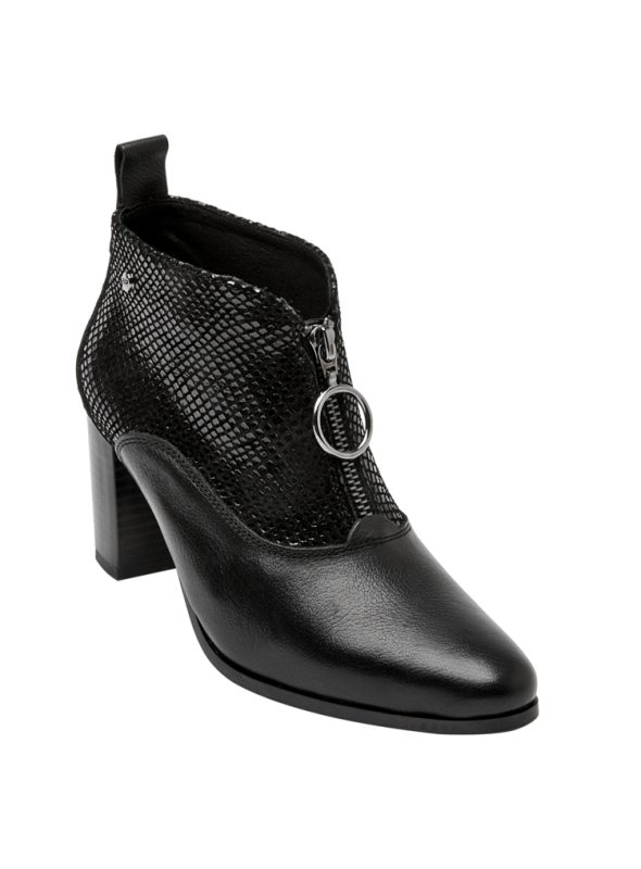 Botin Mujer J629 BRUNO ROSSI negro