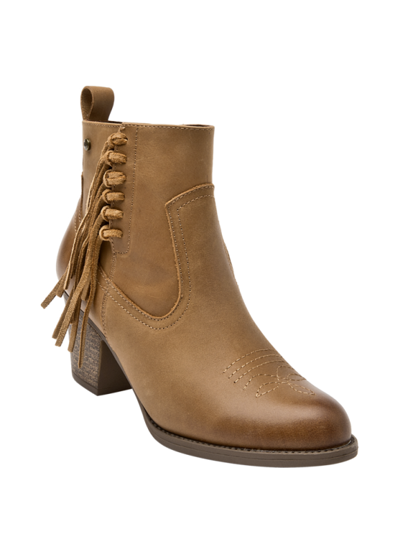 Botin Mujer J643 BRUNO ROSSI camel