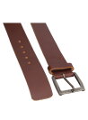 Cinturón Hombre D792 Pluma chocolate